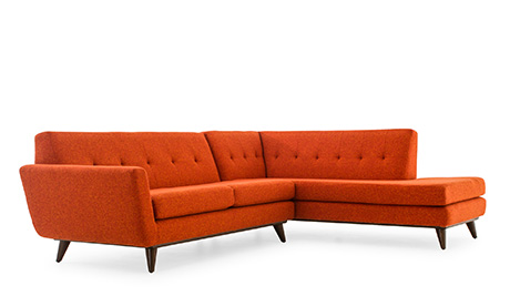 Hughes Sectional with Bumper