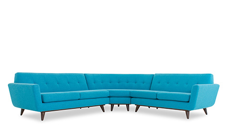 Hughes Round Corner Sectional