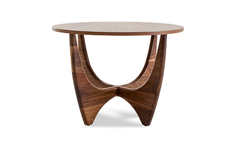 Stern (Wood Top) End Table