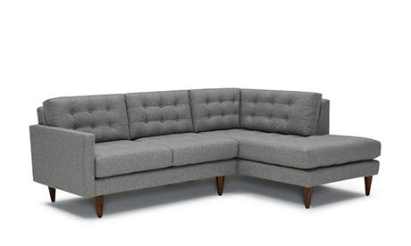 Eliot Apartment Sectional with Bumper