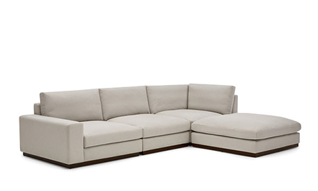 Holt Modular Sectional with Bumper